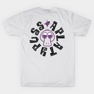 APlatypuss Plum Emblem /w Black Font T-Shirt